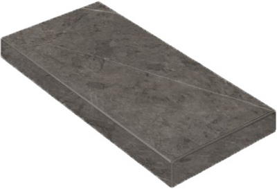 Ступень Шарм Эво Антрачит угловая правая 33x60 (620070000633)