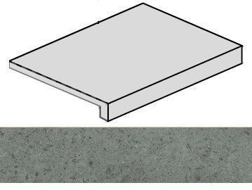Ступень Дженезис Грэй 33x60 фронтальная X2 (620070001073)