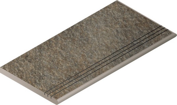 Ступень Дистрикт Эмеральд закругленная грип правая 30x60 (620040000041)